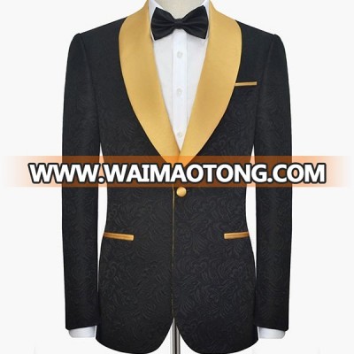 Bespoke your own new design mens wedding suit in china