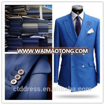 2015 new style 100% fine wool high quality handmade men's custom size and color perfect suit factory