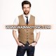 2014 Men's suit vest in italian linen slim fit custom vest